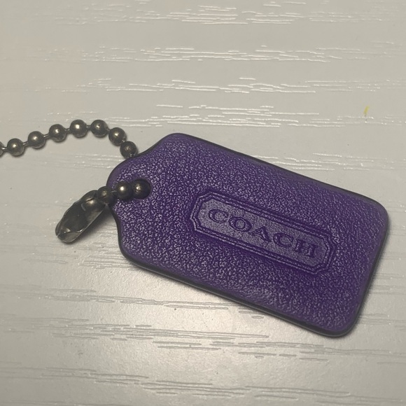 💜2000’s Legacy Purple and Khaki Coach Wristlet💜 - Picture 7 of 8